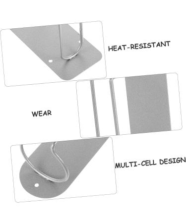 NOLITOY Stainless Steel Clipper Stand | Barber Clipper Holder & Tray | Desktop Organizer for Electric Clippers & Tools - Buy Online on SooperMarket.com