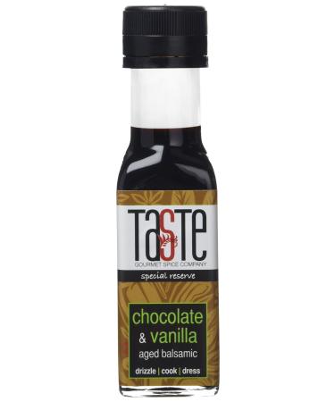 Gourmet Spice Company Chocolate and Vanilla Aged Balsamic Vinegar 100 ml Chocolate Vanilla 100 ml (Pack of 1)