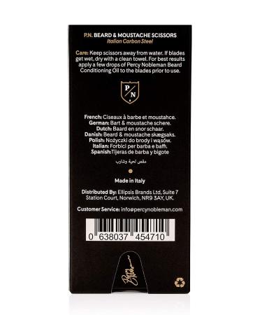 Percy Nobleman Beard and Mustache Scissors for Precision Grooming - Buy Online on SooperMarket.com