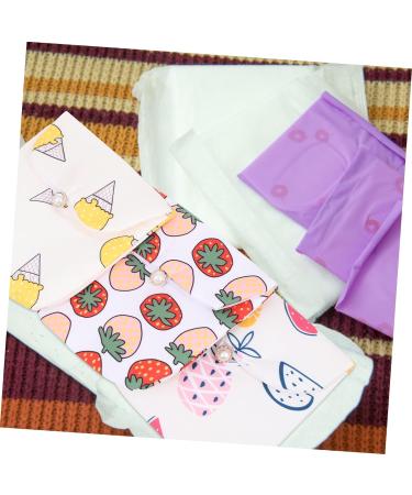 3pcs Healeved Napkin Storage Bag Set - Portable Hygiene & Makeup Pouch for Travel - Buy Online on SooperMarket.com