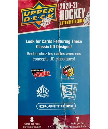 2020/21 Upper Deck Extended Series NHL Hockey Blaster Box - 7 Packs | Young Guns Rookie Cards - Buy Online on SooperMarket.com