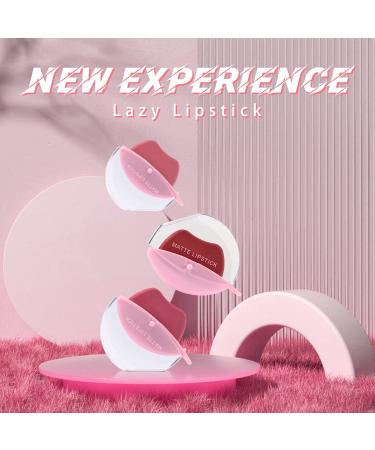 Kaynest 4 Colors Matte Lipstick Set - Long Lasting, High Pigmented, Waterproof Lip Gloss - Lazy Lip Makeup (Set-D) - Buy Online on SooperMarket.com