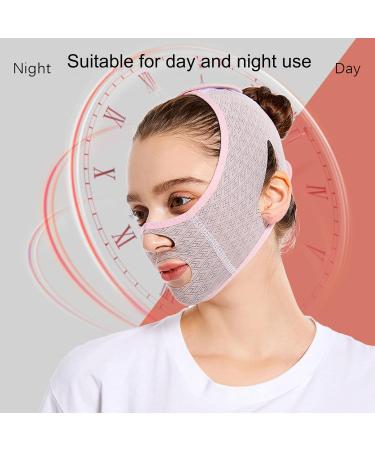 Facial Slimming Strap - V Face Belt for Double Chin Reduction Skin Tightening & Lifting - Portable Face Slimming Bandage - Buy Online on SooperMarket.com