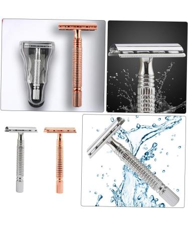 Angoily 6 Pcs Shaver Tool Set - Zinc Alloy Man's Metal Head - Premium Quality for Smooth Shaving | International Shipping Available - Buy Online on SooperMarket.com