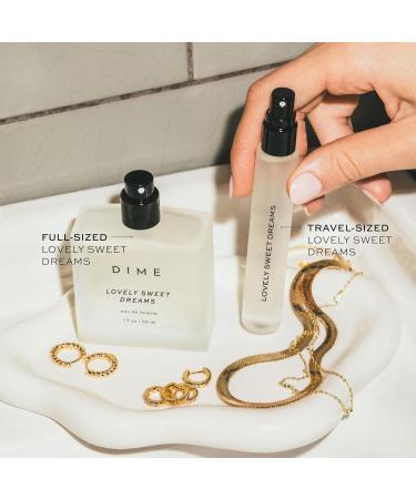 Dime Beauty Perfume Lovely Sweet Dreams 0.34 oz / 10 ml - Warm Vanilla and Floral Scent Hypoallergenic Clean Perfume Eau de Toilette For Women (Packaging May Vary) 0.34 Ounce (Pack of 1) - Buy Online on SooperMarket.com