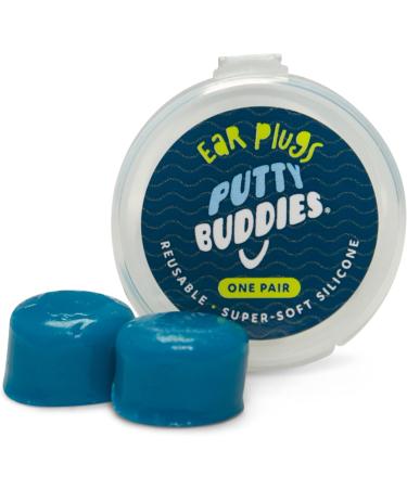 PUTTY BUDDIES Ear Plugs 10-Pair Pack - Soft Silicone for Swimming & Bathing - Doctor Recommended - Purple/Teal/Magenta - Buy Online on SooperMarket.com