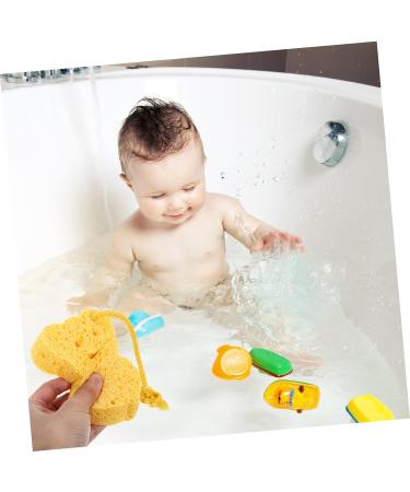 HAPINARY 1pc Shower Wipe Sponges Bathing Sponge Foam Rub Shower Sponge Bath Sponge Bathing Brush Shower Brush Pouf Bath Sponge Wood Pulp Fiber Bath Cotton Body - Buy Online on SooperMarket.com