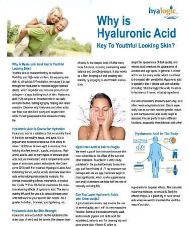 Buy Hyalogic Episilk Pure HA Face Serum 1 oz - Hydrating Anti-Aging Skincare - Buy Online on SooperMarket.com