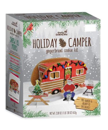 Holiday Gingerbread Camper Cookie Kit - 23.18 oz | Festive DIY Baking Set - Buy Online on SooperMarket.com