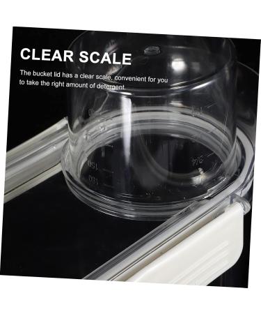 FOYTOKI 4pcs Laundry Storage Box Laundry Holder Basket Lotion Plastic Transparent - Buy Online on SooperMarket.com