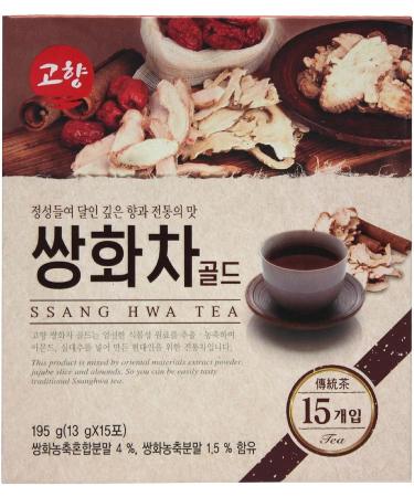 GOHYANG KOREAN Traditional Ssang Hwa Tea_13g x 15 Tea Bags_Product of Korea - Buy Online on SooperMarket.com