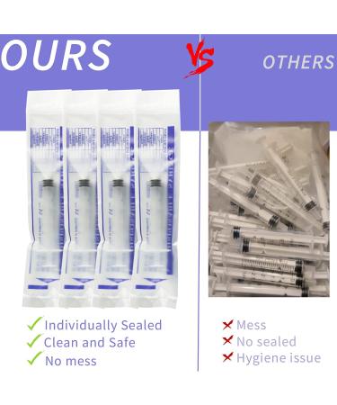 10ml Luer Lock Syringe 20-Pack - Plastic Syringes with Luer Lock Tip, Sterile Sealed, No Needle - 10ML (20 count - Buy Online on SooperMarket.com