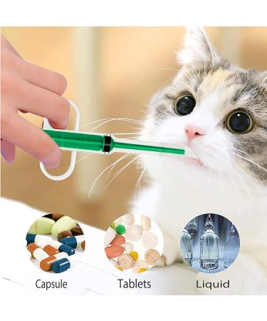 Pet Medicine Feeder Kit - Syringe, Pill Gun, Cutter | Easy Medication Dispenser for Cats & Dogs - Buy Online on SooperMarket.com