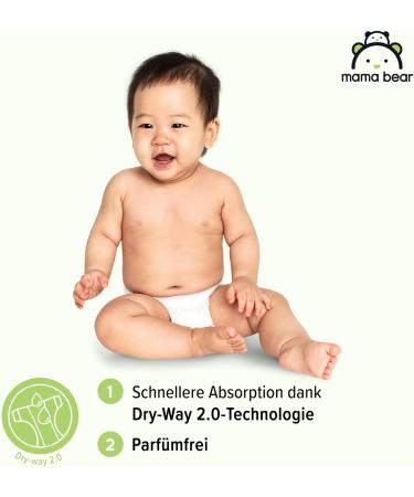 Mama Bear Disney Ultra Dry Diapers Size 4 (8-14 kg) - 84 Count | Premium Quality Diapers for Your Baby - International Shipping Available - Buy Online on SooperMarket.com