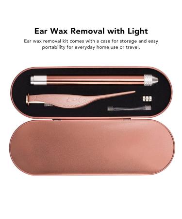 Portable Ear Wax Removal Kit | Safe & Visible Light Ear Spoon | Rustproof Ear Cleaning Tool - Buy Online on SooperMarket.com