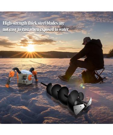 LONGRUN Ice Auger 6x29 - Power Auger Drill Bit for Ice Fishing & Burrowing - Buy Online on SooperMarket.com