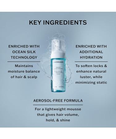 SachaJuan Ocean Mist Volume Hair Mousse 150 ml - International Shipping Available - Enhance Your Hair Volume - Buy Online on SooperMarket.com