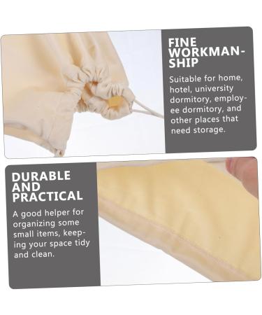 BELLIFFY Hair Dryer Storage Bag Drawstring Bags Multi-use Bag Travel Supplies Cosmetic Bags Storage Organizers Portable Bags Creative Storage Bag Hair Blower Bag Hair Dryer Organizers 32x28x0.6cm Beige - Buy Online on SooperMarket.com