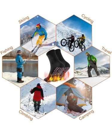 Buy Dsliha Self-Warming Magnetic Field Therapy Socks - Unisex Tourmaline Winter Massage Socks for Hiking Skiing & Camping | International Shipping Available - Buy Online on SooperMarket.com