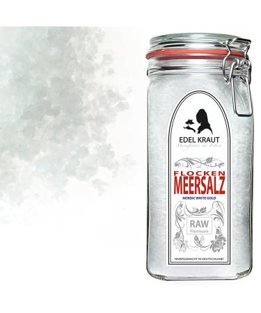 Premium Sea Salt Flakes 700g | 100% Natural Fleur de Sel - Noble Herb | Additive-Free Salts & Spices - Perfect Gifts for Men - Buy Online on SooperMarket.com