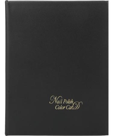 Nail Sticker Display Book Nail Stickers Storage Albums Nail Sticker Album Cardboard Kraft Paper for Nail Salons Family Photo Storage(Black) - Buy Online on SooperMarket.com