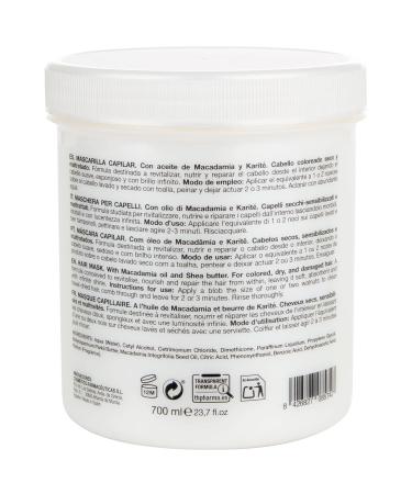 Thader Th Pharma Macadamia & Shea Butter Hair Mask 700ml - Nourishing & Hydrating | International Shipping Available - Buy Online on SooperMarket.com