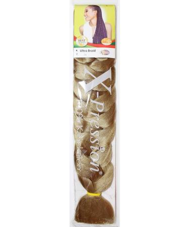 XPRESSION (X-pression) Premium Ultra Braid 82" Hair Extension 24 Light Honey Blonde - Buy Online on SooperMarket.com