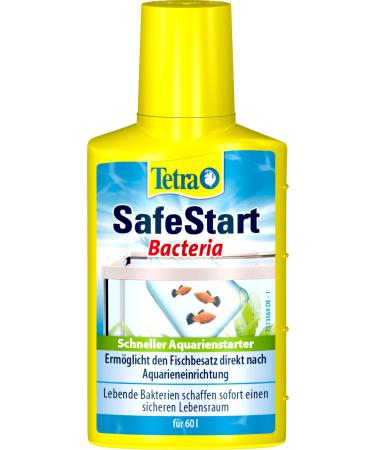 Tetra SafeStart Aquarium Starter - with live nitrifying bacteria allows the rapid introduction of fish 50 ml bottle