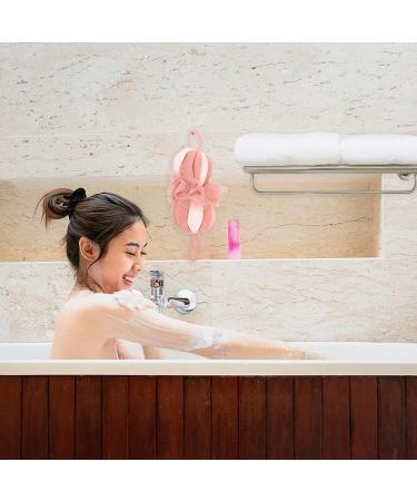 KALLORY 2Pcs Exfoliating Bath Loofah Sponge Set - Shower Scrubber & Body Scrubber for Ultimate Cleanse | International Shipping - Buy Online on SooperMarket.com
