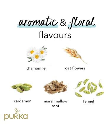 Pukka Organic Teas Relax 20ct - Calming Herbal Blend for Stress Relief - Buy Online on SooperMarket.com