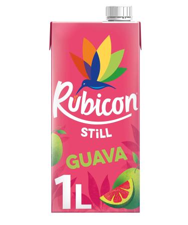 Rubicon Still Guava Juice Drink Handpicked Fruits for a Temptingly Intense Taste "Made of Different Stuff" - 1L Carton Guava 1L | 1 Carton