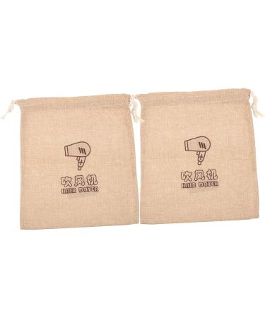 Healeved 4 Pcs Hair Blow Dryer Bag Hair Dryer Fabric Bag Hair Dryer Storage Bags Drawstring Bag Cloth - Buy Online on SooperMarket.com