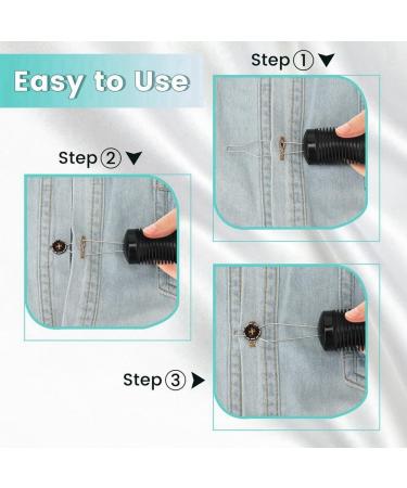 kzxbty 2Pcs Button Helper Tool Button Hook Tool Dress Zipper Pull Helper with Non-Slip Grips to Help with Shirts Coats Button Hook Aids for the Elderly and Arthritic - Buy Online on SooperMarket.com