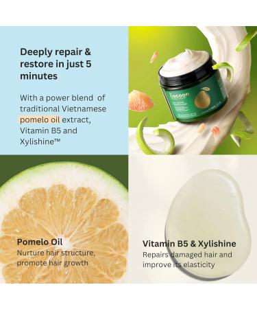 Buy Cocoon Pomelo Hair Mask 6.76 fl oz - Nourishing Hair Treatment for All Hair Types - International Shipping Available - Buy Online on SooperMarket.com
