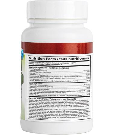 Univera Rhythmatix Heart health Cardiovascular Health Blood Circulation DHA EPA Omega-3 Coenzyme Q10 Vitamin B6 & B12 60 softgels (30-Day Supply) - Buy Online on SooperMarket.com