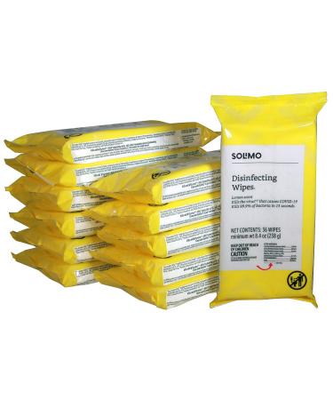 Solimo Disinfecting Wipes On-The-Go 432 ct (36 ct x 12)