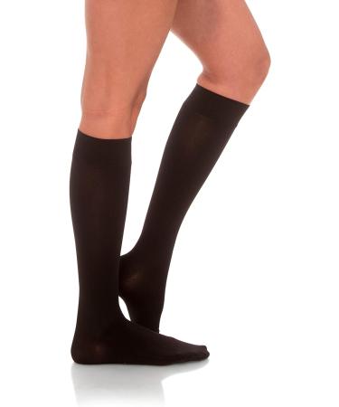 JOMI Compression Knee High Stockings 15-20mmHg - X-Large, Black - Buy Online on SooperMarket.com