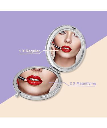 18th Birthday Gift: Folding Makeup Mirror for Girls Turning 18 - Ideal Present for Sister, Niece, Daughter, Bestie - Buy Online on SooperMarket.com