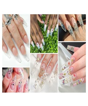 Lofuanna Poly Gel Slip Solution 80ML - Professional Kit for Extender Gel Builder Gel UV/LED Nail Tips - with Nail Brush and Acrylic Glass - 2PCS - Buy Online on SooperMarket.com
