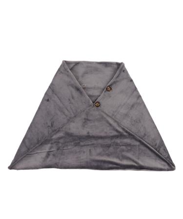 ZLXHDL Electric Heating Blanket Electric Heating Shawl Cover Soft Fluff 3 Heating Gears Keeps Warm USB Heating Blanket With Timing(Gery)