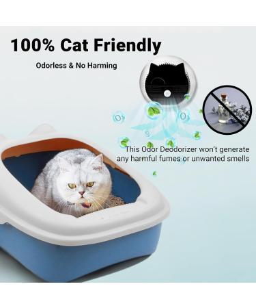 Cat Litter Deodorizer & Odor Eliminator - 99% Effective Neutralizer for Cat Urine | Portable Air Purifier A01 - Buy Online on SooperMarket.com
