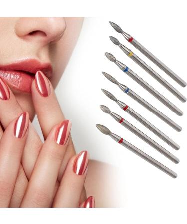 Kuuleeyn 6-Piece Nail Drill Set - Multifunctional Electric Manicure Tool for Glass & Plastic Nails - Buy Online on SooperMarket.com