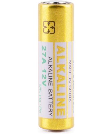 Buy Exell EB-27A Alkaline Battery - 12V 18mAh for Key Fobs Alarms & Garage Openers (5-Pack) | International Shipping Available - Buy Online on SooperMarket.com