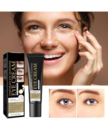 Temporary Eye Tightener Eye Cream Instant Firming Eye Cream Anti Wrinkle Eye Cream Deep Hydrating Eye Cream for Dark Circles and Puffy Eyes Eye Bag Remover Dark Circle Eye Skincare Men & Women Use - Buy Online on SooperMarket.com