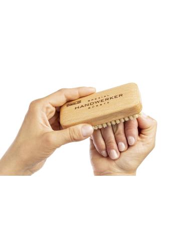 Buy REMOS Hand Brush - Artisan Crafted Beech Wood & Vegan Plant Fiber - Eco-Friendly Cleaning Tool - Buy Online on SooperMarket.com