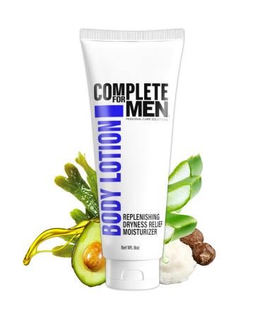Body Lotion for Men for Dry Skin: Non-Greasy Hand & Body Moisturizer with Shea Butter Aloe Vera 24 Hour Hydration Mens Lotion for Dry Skin