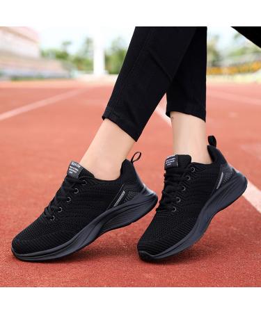 Rytejfes Women's Elegant Velcro Sneakers - Winter Indoor Shoes - Stylish Black & White Slip-On Sneakers for Girls - Size 40-42 EU - Buy Online on SooperMarket.com