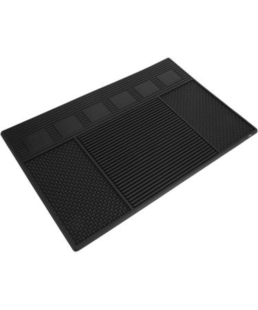 Silicone Barber Mat with Slip Prevention Large Size Work Station Pad for Clippers Scissors Organized & Easy to Cleanse - Buy Online on SooperMarket.com