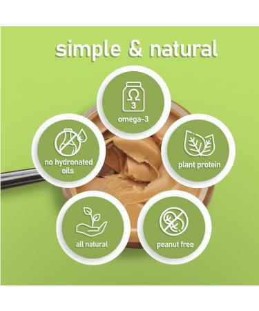 WOWBUTTER Crunchy Toasted Soya Spread - Tastes Like Peanut Butter - Nut-Free Vegan Gluten Free Halal & Kosher Protein Spread - 7g Plant Protein 1000mg Omega-3 per Serving All-Natural (1) - Buy Online on SooperMarket.com