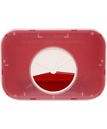 Oakridge 2 Gallon Sharps & Biohazard Waste Disposal Container - Pack of 2 - Buy Online on SooperMarket.com